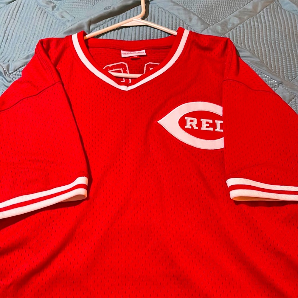 Brand new Cincinnati Reds Pete Rose Mitchell & Ness jersey